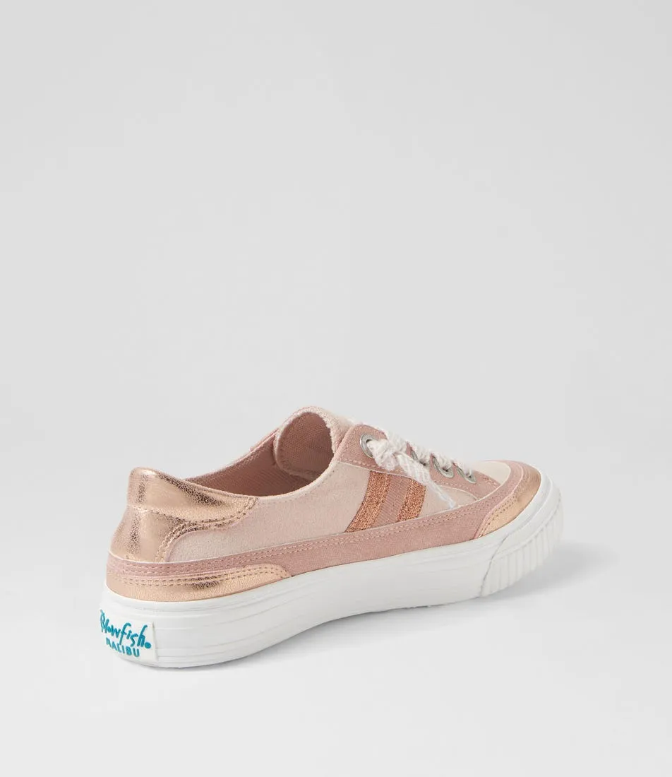 BLOWFISH Alex Rose Gold Multi Sneakers