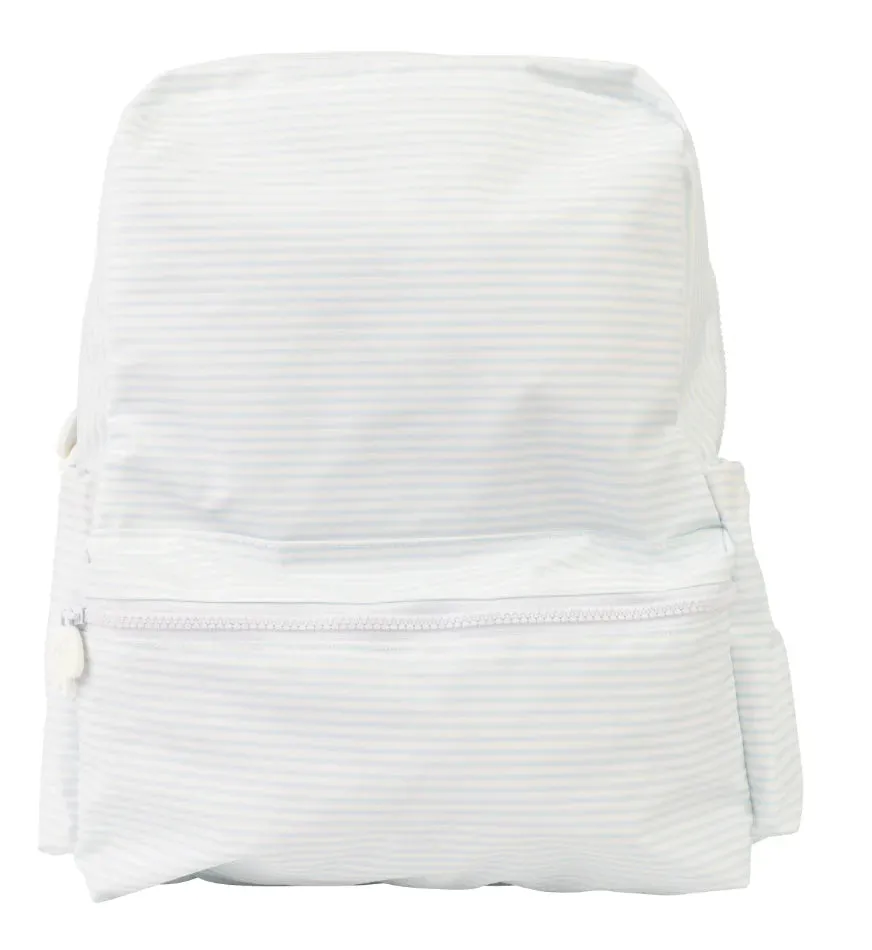 Blue Stripe Large Backpack