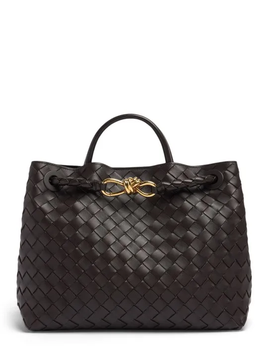 Bottega Veneta   Medium Andiamo leather top handle bag 