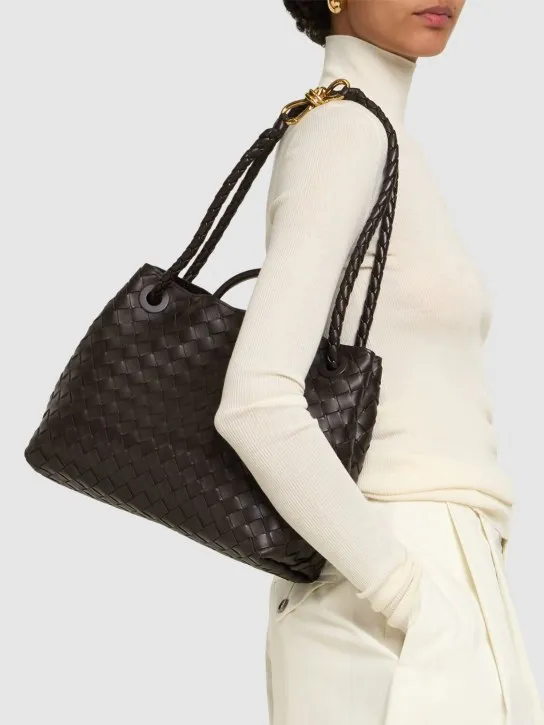 Bottega Veneta   Medium Andiamo leather top handle bag 