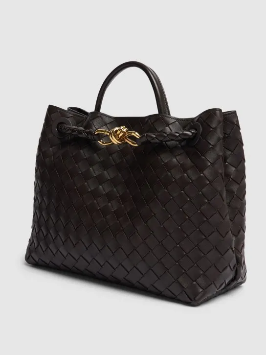 Bottega Veneta   Medium Andiamo leather top handle bag 