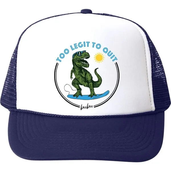 Bubu Too Legit To Quit Hat, Navy