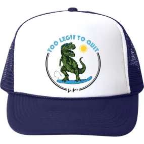 Bubu Too Legit To Quit Hat, Navy