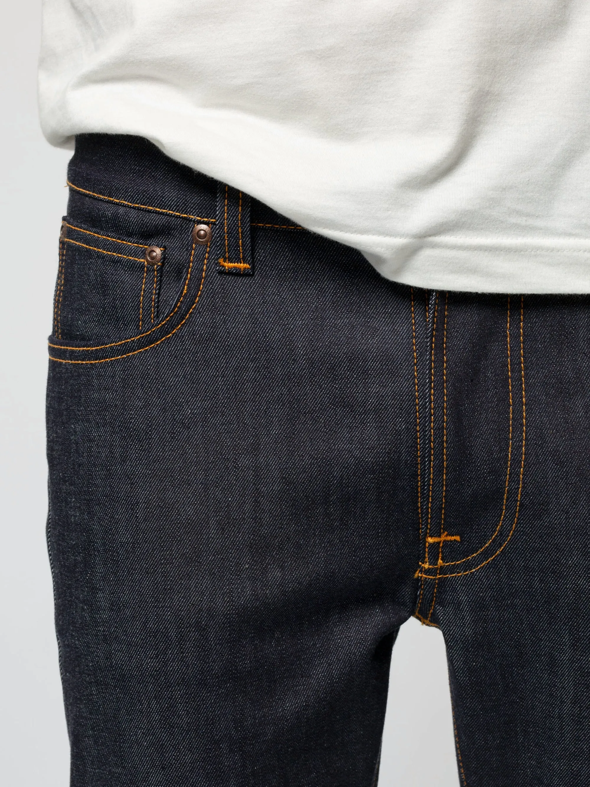 Buy online Nudie Jeans Lean Dean 16 Dry Dips | Steranko Manchester