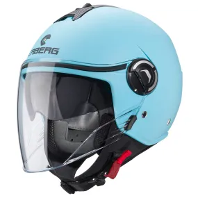 Caberg Riviera v4 X Plain Helmet - Matt Light Blue