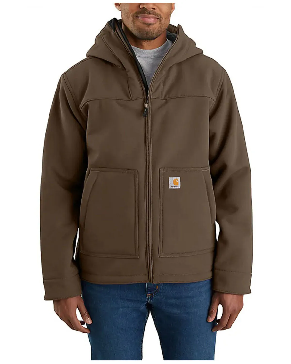 Carhartt Men's Super Dux Sherpa-Lined Hooded Work Jacket - Tall