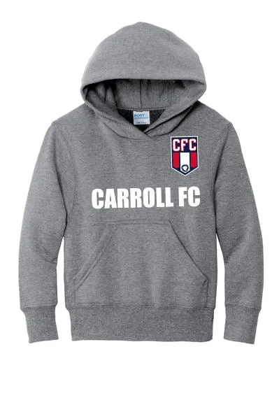 Carroll FC -Youth Core Fleece Hooded Sweatshirt