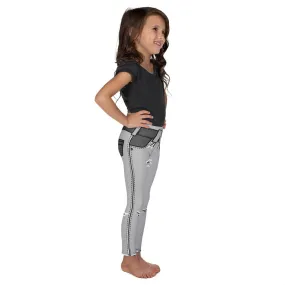 Cartoonized Monochrome Kid's Leggings