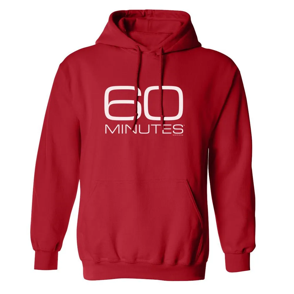 CBS News 60 Minutes Logo Fleece Hooded Sweatshirt