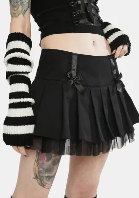 Cemetery Gates Mini Skirt-