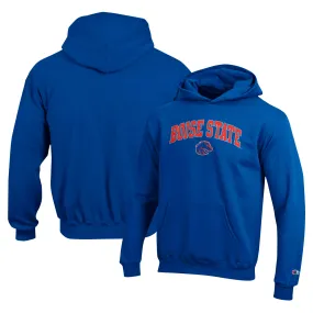 Champion Boise State Broncos Youth Royal Campus Pullover Hoodie