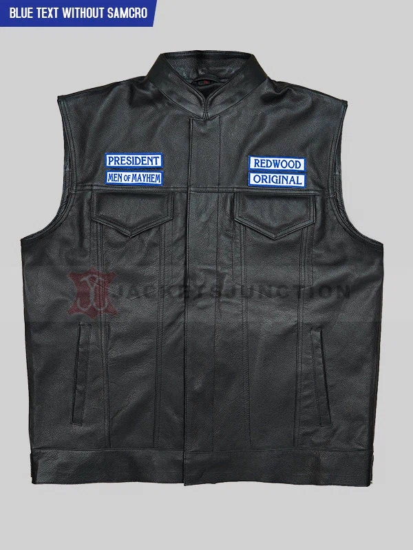 Charlie Hunnam SOA Sons of Anarchy Leather Vest