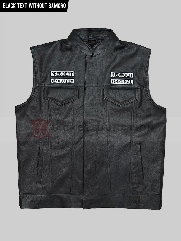 Charlie Hunnam SOA Sons of Anarchy Leather Vest