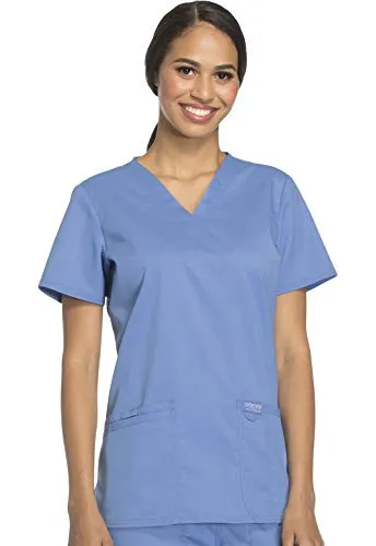 Cherokee WW620 Workwear Revolution Women's V-Neck Scrub Top