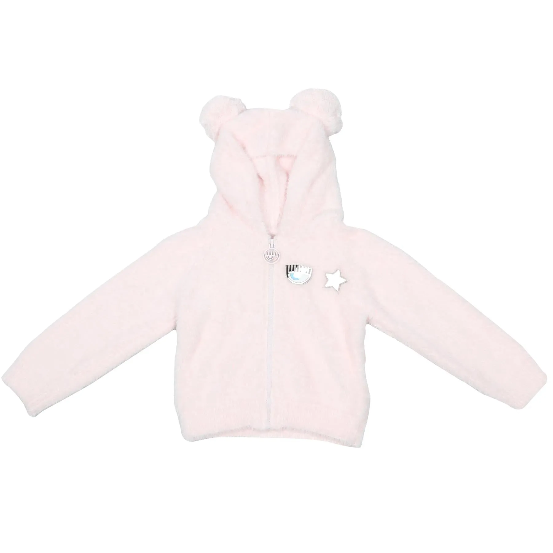 CHIARA FERRAGNI KIDS GIRLS COTTON HOODIE 36 MONTHS