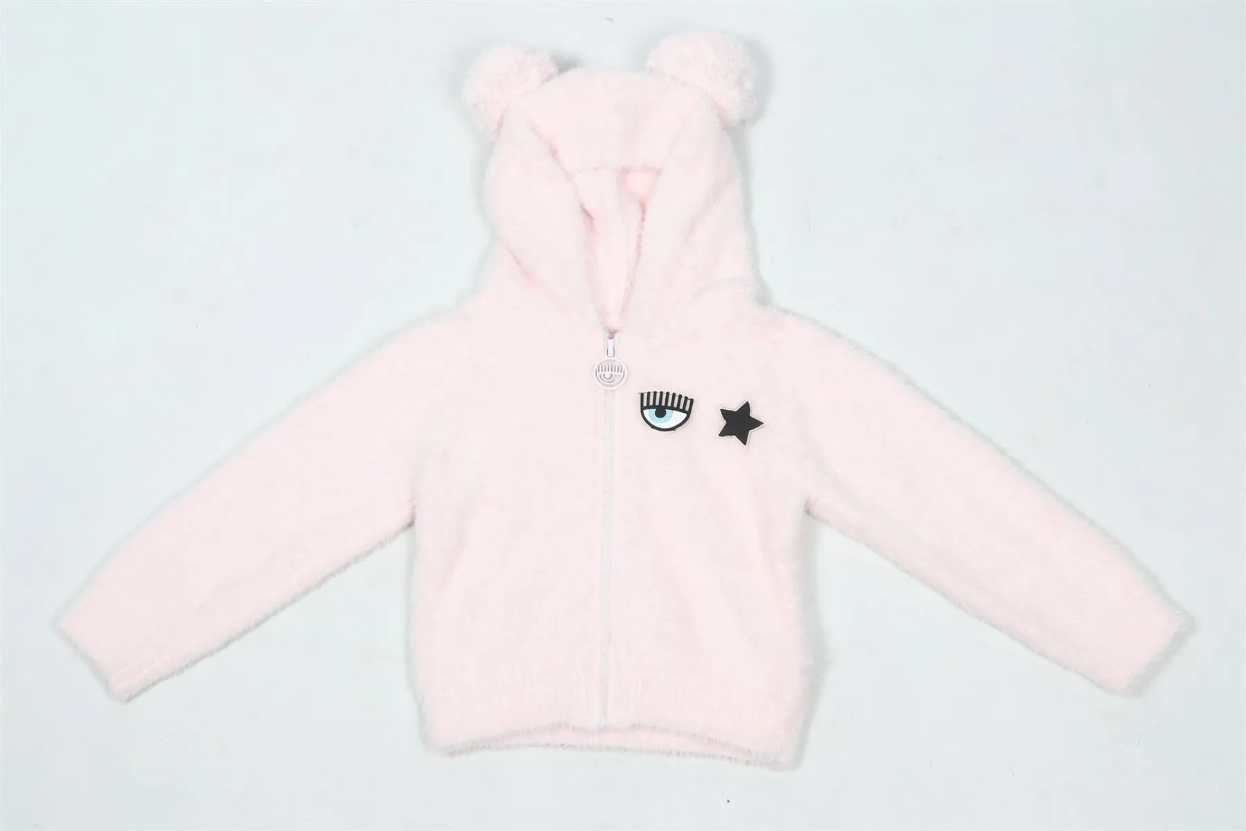 CHIARA FERRAGNI KIDS GIRLS COTTON HOODIE 36 MONTHS