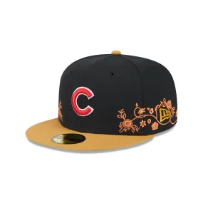 Chicago Cubs Floral Vine 59FIFTY Fitted Hat