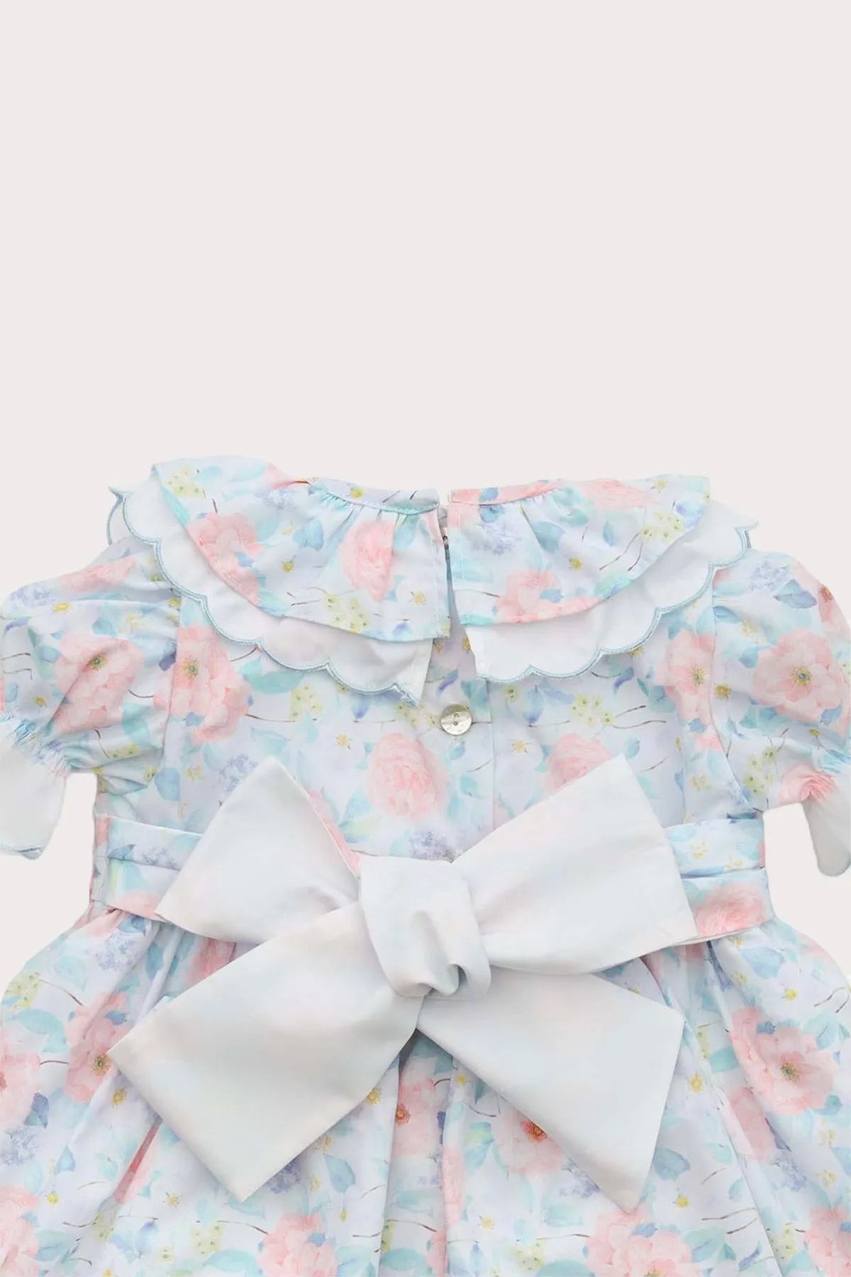 Classic Smocked Romper (3M, 6M)