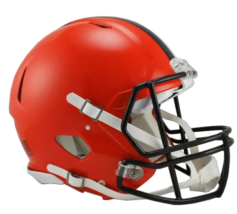 CLEVELAND BROWNS RIDDELL REVOLUTION SPEED AUTHENTIC HELMET