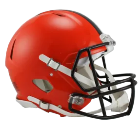 CLEVELAND BROWNS RIDDELL REVOLUTION SPEED AUTHENTIC HELMET