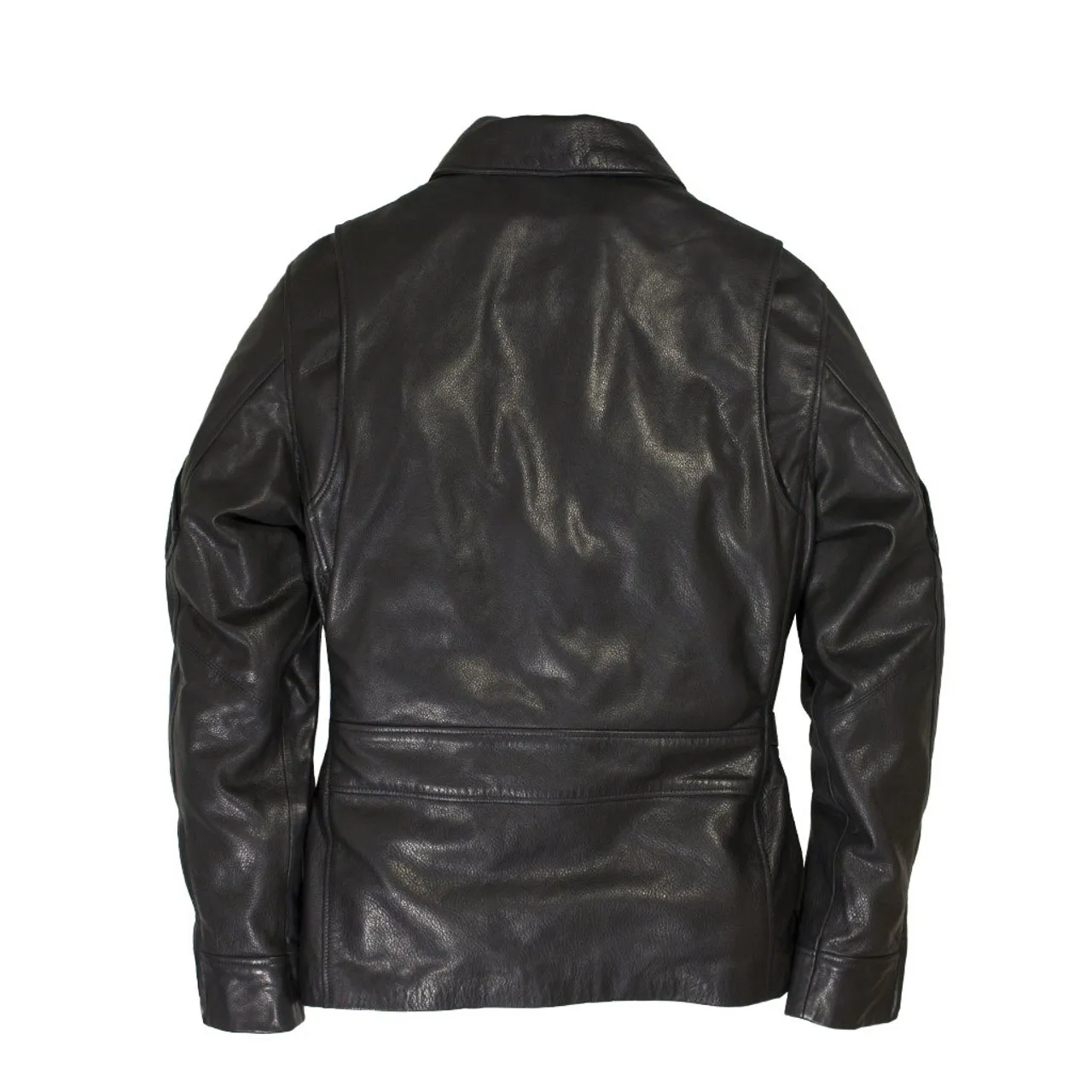 Cockpit USA Sniper Leather Jacket Black USA Made