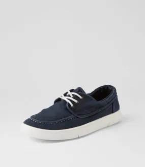 COLORADO Anders Navy Washed Canvas Sneakers