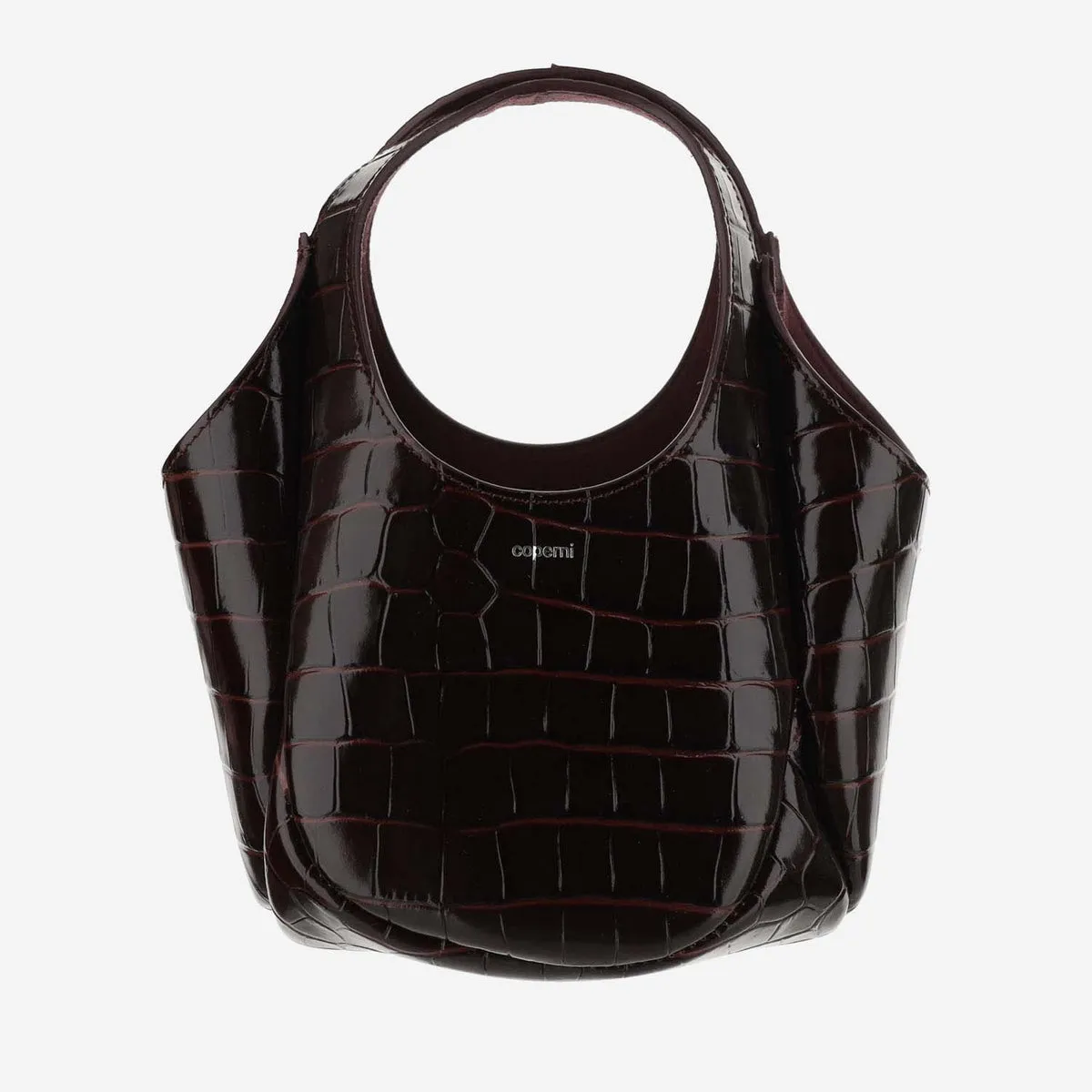 Coperni    Coperni B Buzz Mini Shoulder Bag With Crocodile Effect