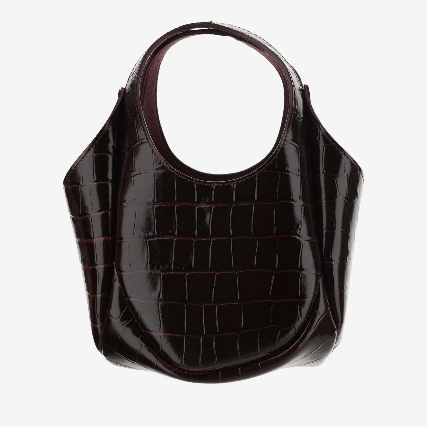 Coperni    Coperni B Buzz Mini Shoulder Bag With Crocodile Effect