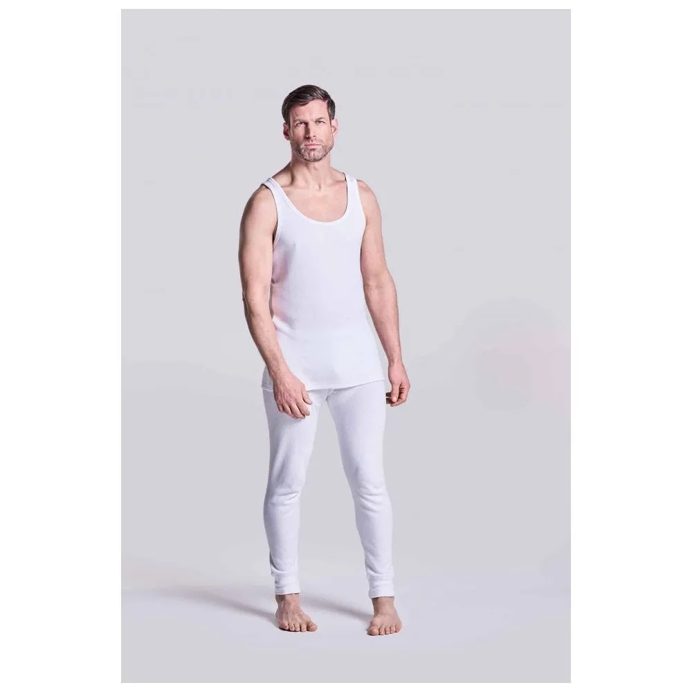 Cotton Rich Thermal Vest - Twin Pack