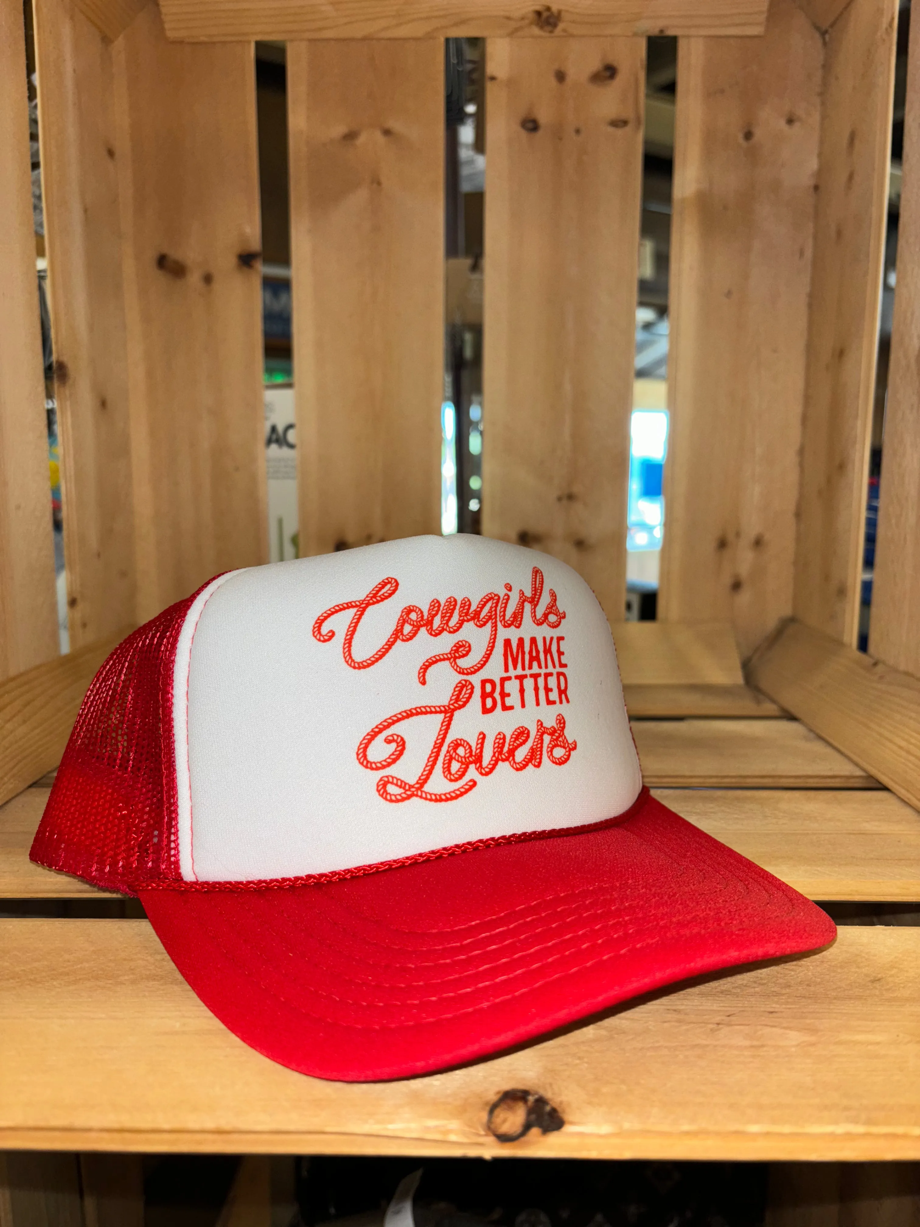 Cowgirls Make Better Lovers Trucker Hat