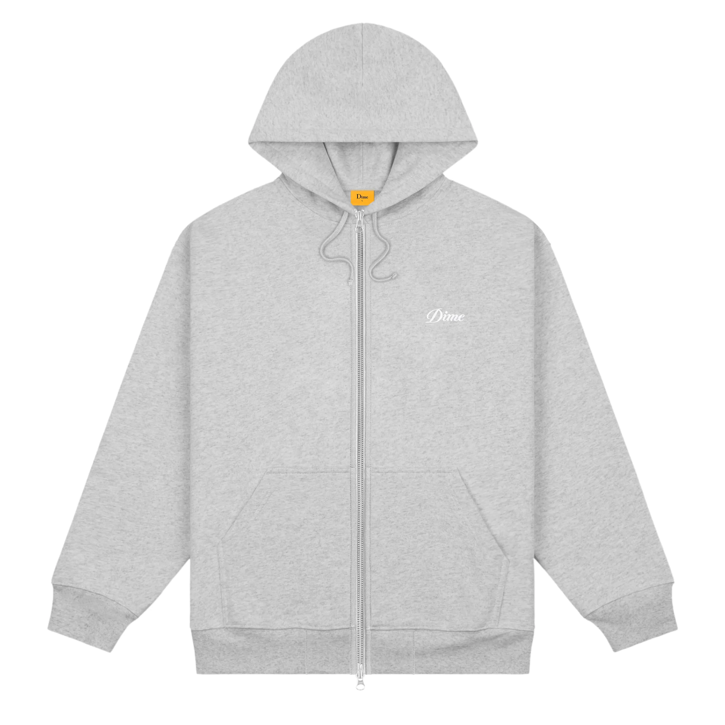 Cursive Zip Hoodie