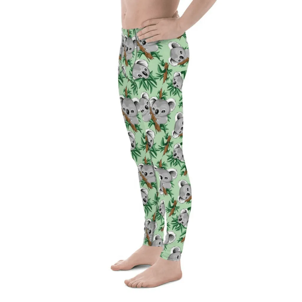 Cute Koala Men's Leggings