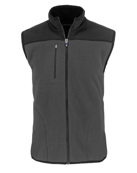 Cutter & Buck - Men's Cascade Eco Sherpa Fleece Vest