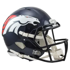 DENVER BRONCOS RIDDELL REVOLUTION SPEED AUTHENTIC HELMET