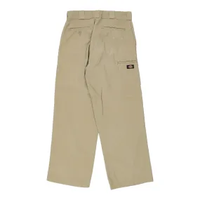 Dickies Trousers - 30W 30L Beige Cotton Blend