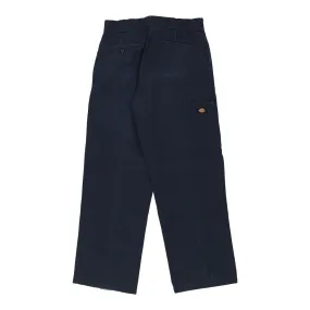 Dickies Trousers - 34W 32L Navy Cotton Blend