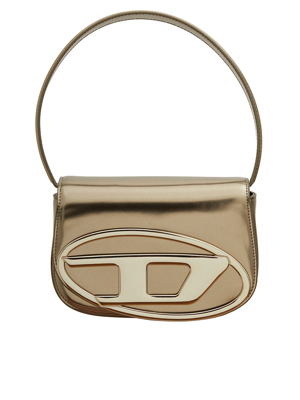 DIESEL Elegant Mini Handbag with Metallic Finish 8.1 x 2.75 x 5.3