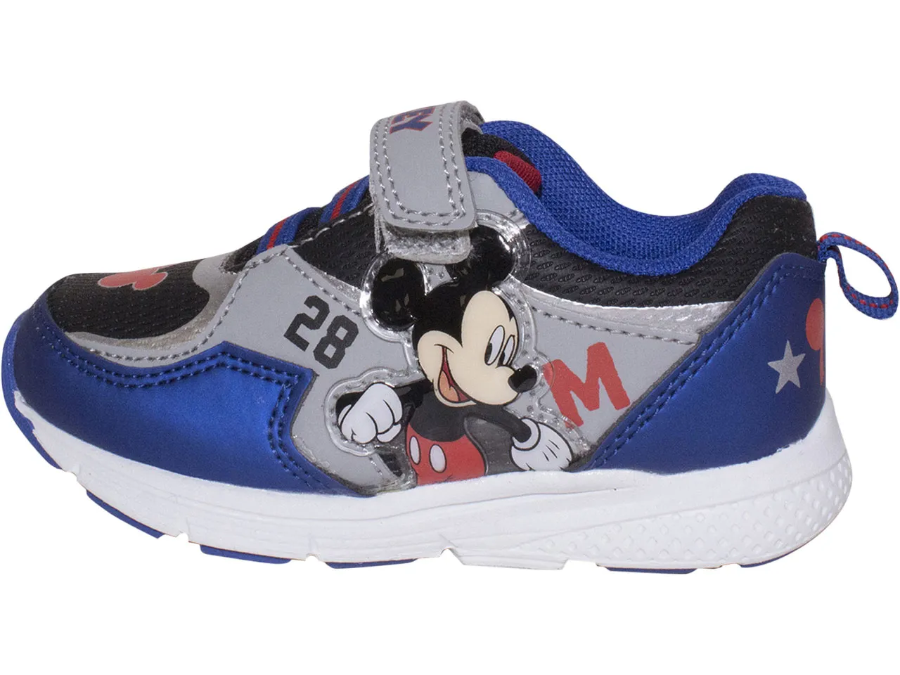 Disney Junior Mickey Mouse Clubhouse Little Boy's Sneakers Light Up Navy Sz: 12