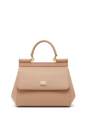 Dolce&Gabbana   Medium Sicily Dauphine leather bag 