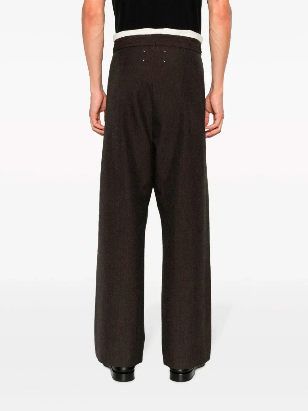 Drawstring-waist trousers