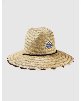 Dritimes Checked Out Straw Hat - Multi | SurfStitch