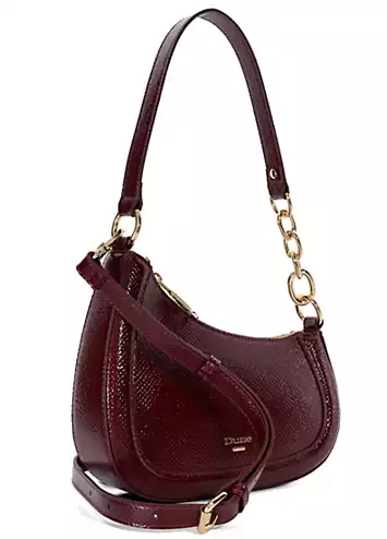 Dune London Direction Reptile Chain Detail Shoulder Bag | Grattan