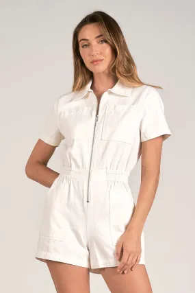 Elan “Kelly” Romper-White