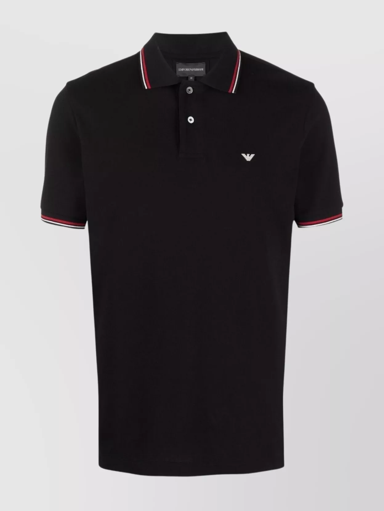 Emporio Armani   Cotton logo polo shirt