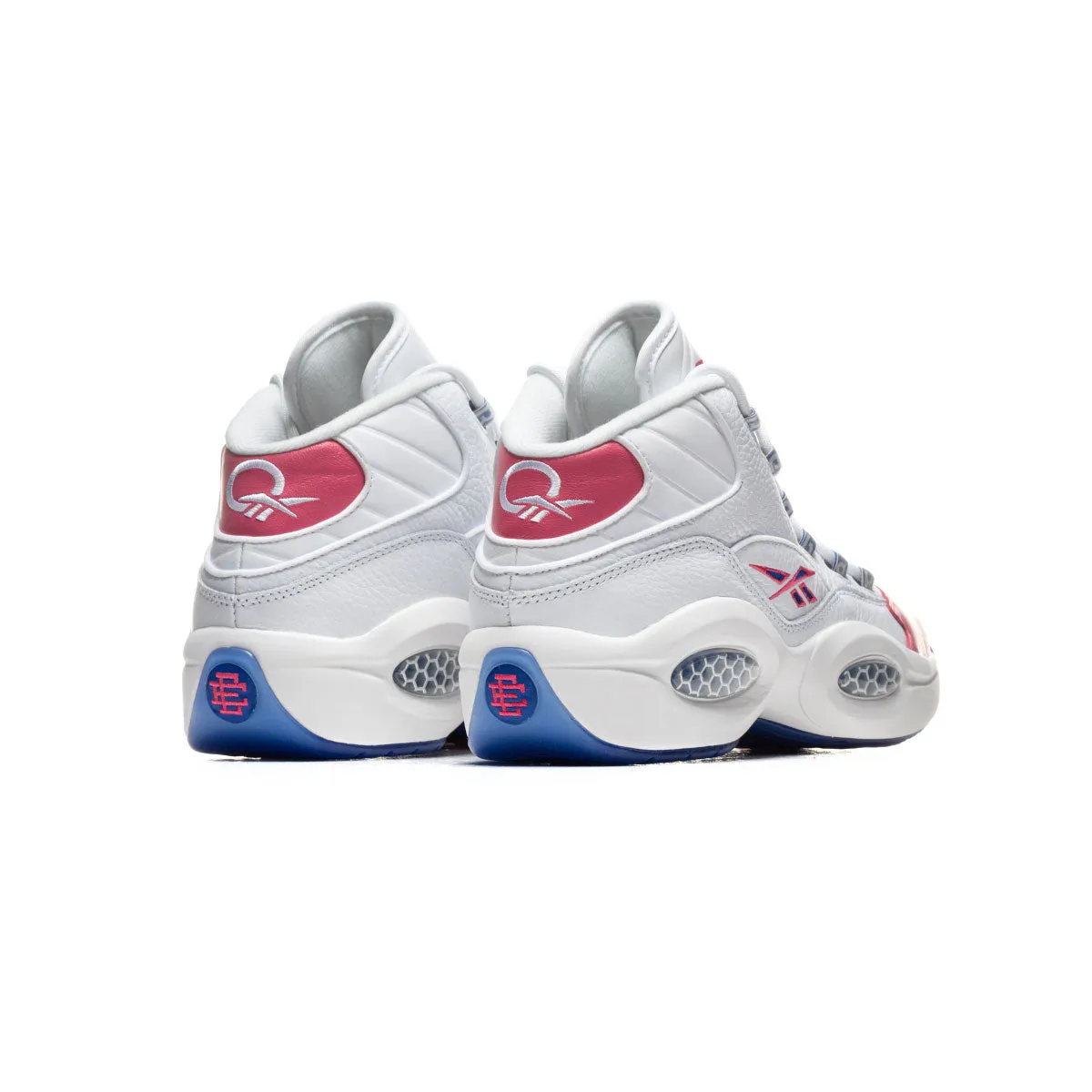 Eric Emanuel x Reebok Men's Question Mid  Pink Toe