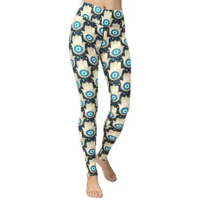 Eye Talisman Yoga Leggings