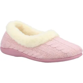 Fleet & Foster Sarina Slipper Dark Pink