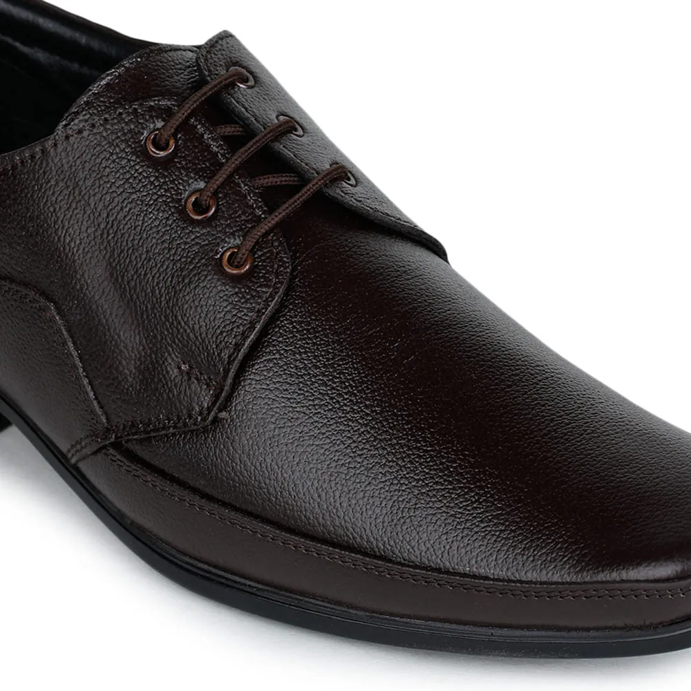 Fortune (Brown) Classic Oxford Shoes For Men HOL-14 By Liberty