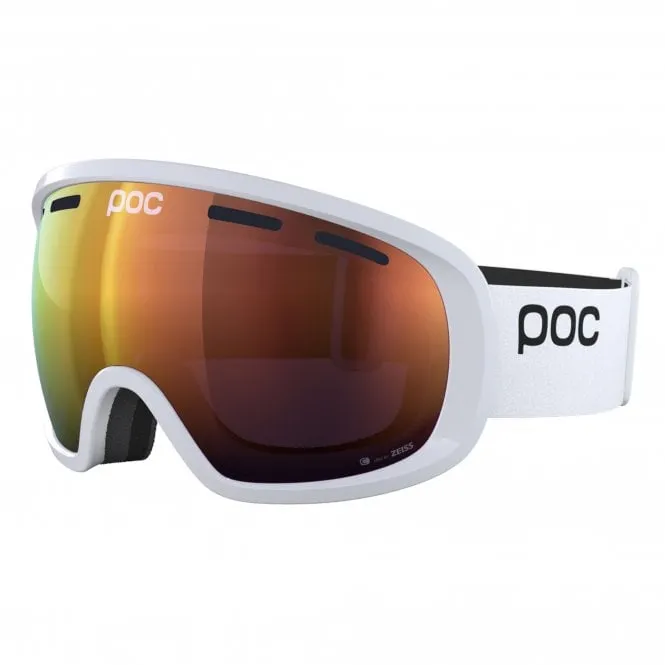 Fovea Race Goggles - Hydrogen White/Partly Sunny Orange