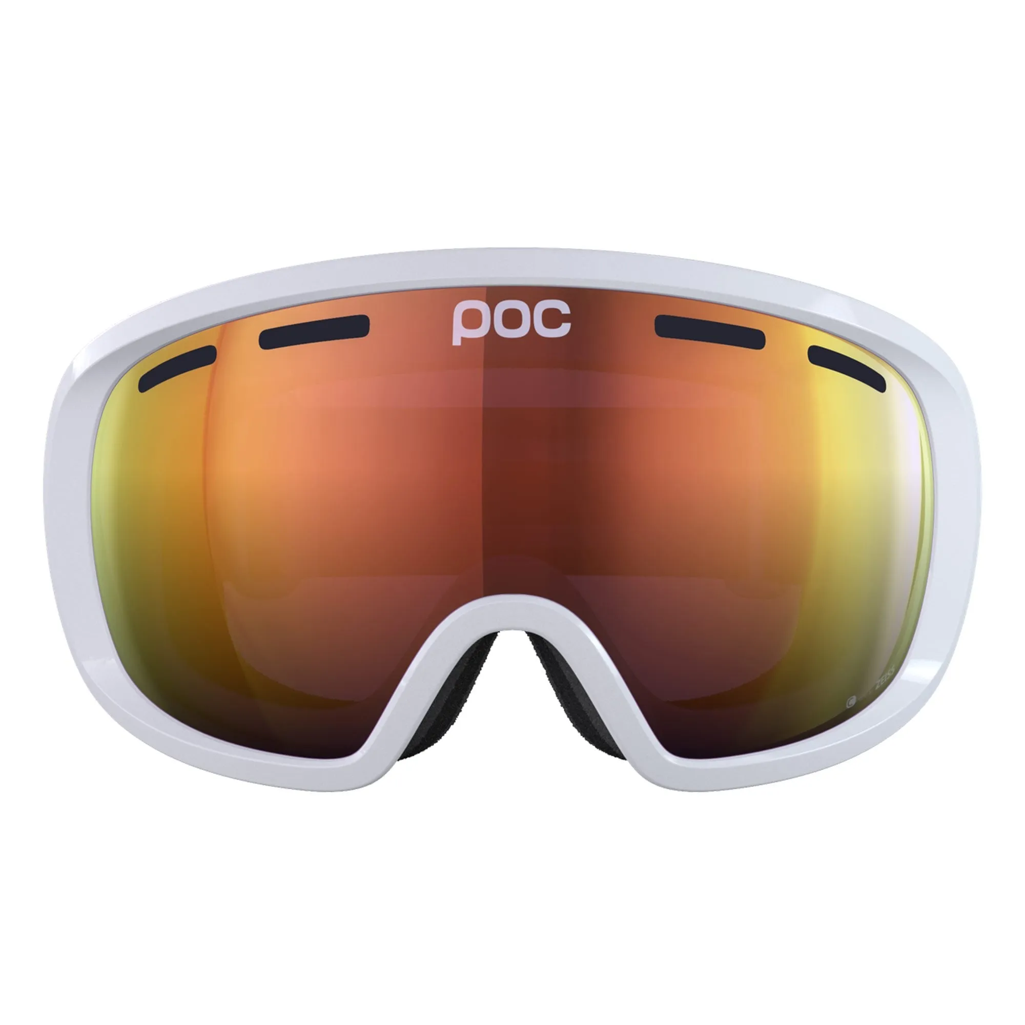 Fovea Race Goggles - Hydrogen White/Partly Sunny Orange